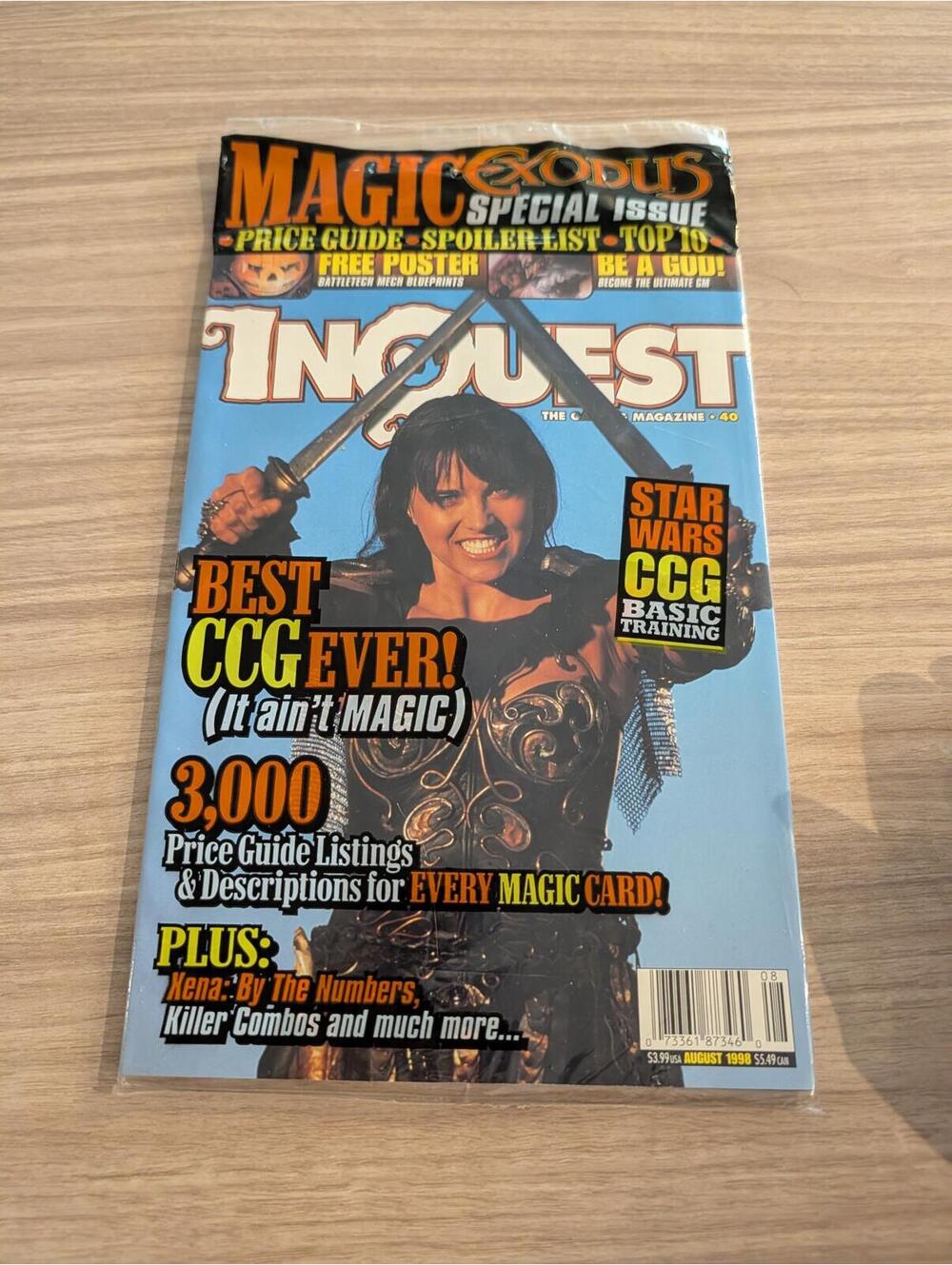 InQuest Magazine Special Issue with Battletech Vulture Poster